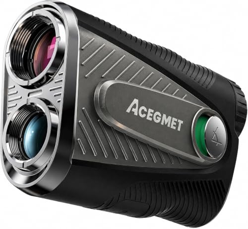 ACEGMET Golf Rangefinder with Slope & Coach Mode