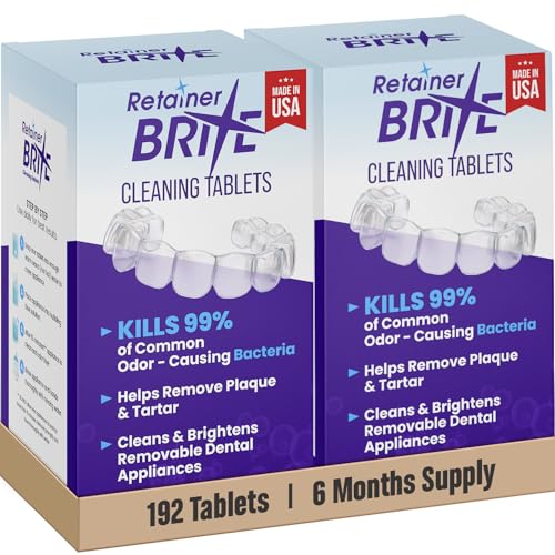 Retainer Brite Retainer Cleaning Tablets 6 Month Supply