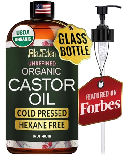 Ella & Eden Organic Castor Oil 16 Oz