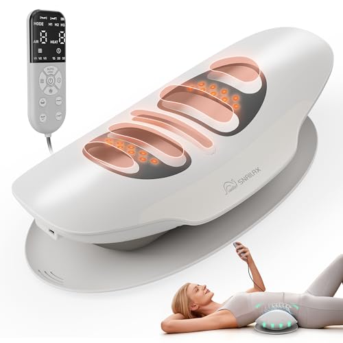 Snailax Lumbar Massager with Heat and Vibration