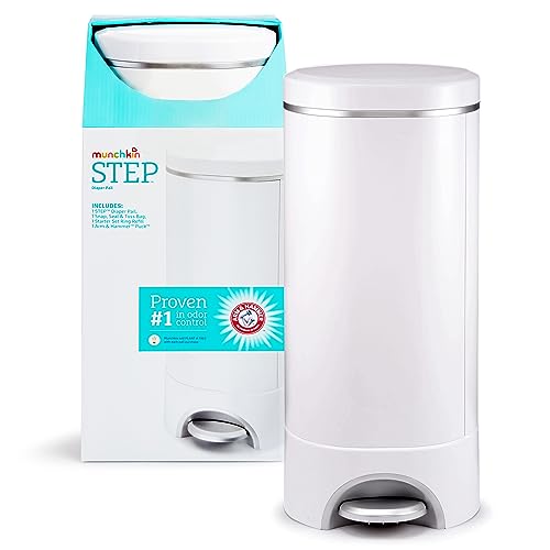 Munchkin STEP Diaper Pail with Odor Control