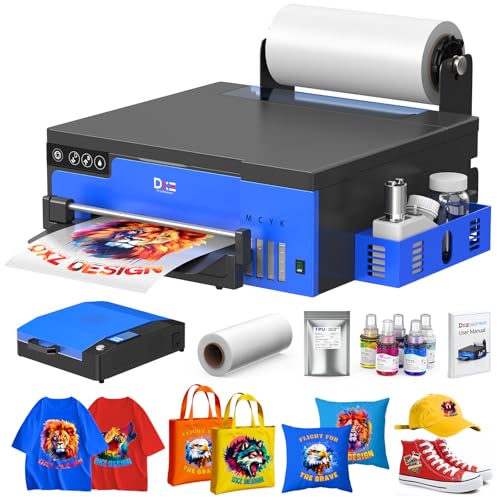 DXZ A4 DTF Printer with Roll Feeder