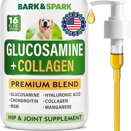 Bark & Spark Liquid Collagen Glucosamine for Dogs
