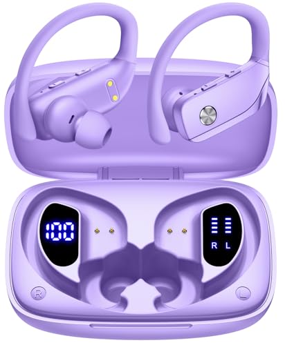 Bmanl Bluetooth Sports Earbuds with Ear Hooks