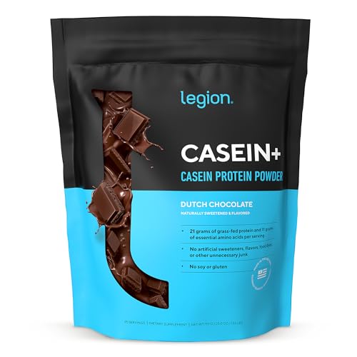 LEGION Casein+ Dutch Chocolate Protein Powder