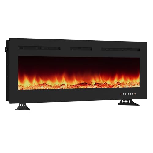 Garvee 50-Inch Electric Fireplace Inserts
