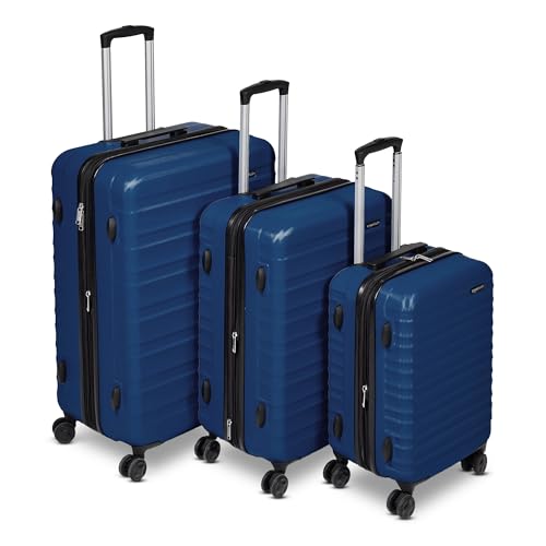 Amazon Basics Hardshell Suitcases Set
