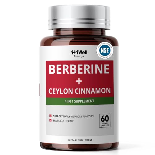 HiWell Berberine with Ceylon Cinnamon