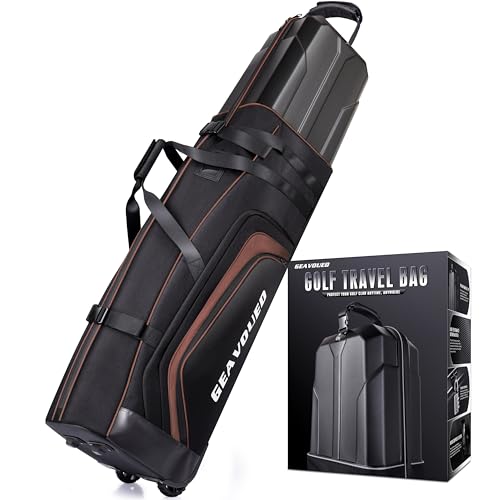 GEAVOUED Golf Travel Bag with Wheels