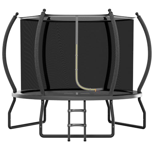 Yumpie Outdoor Trampoline with Enclosure and Ladder