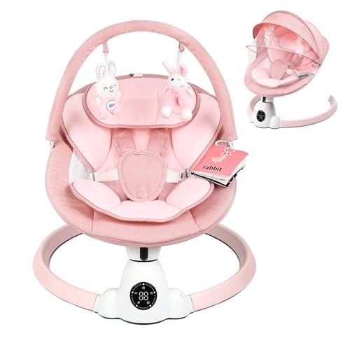Uuoeebb Portable Electric Baby Swing