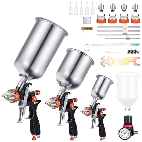 Gyfent HVLP Auto Paint Spray Gun Set