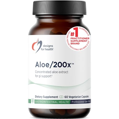 Designs for Health Aloe/200x Aloe Vera Supplement