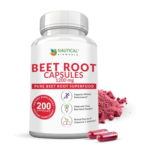 Beet Root Powder 1200mg - Nautical Elements