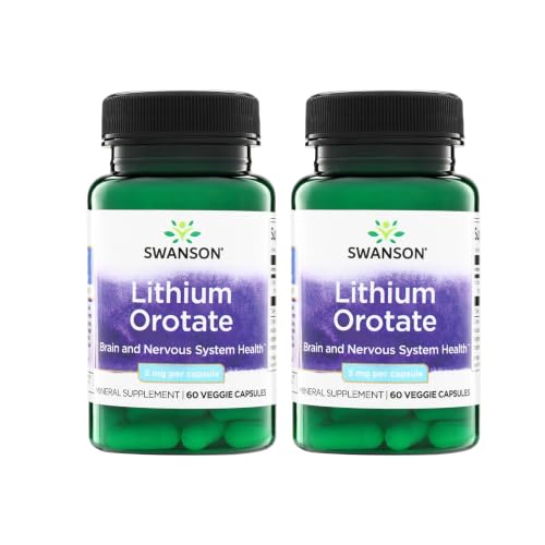Swanson Lithium Orotate Mood Support Supplement