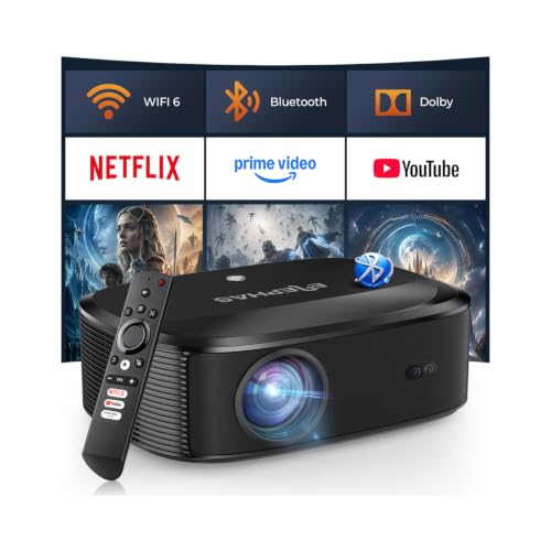 ELEPHAS 4K Outdoor Movie Projector with WiFi and Bluetooth