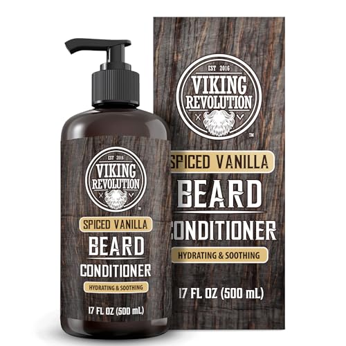 Viking Revolution Beard Conditioner Spiced Vanilla 17 oz