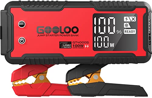GOOLOO GT4000S Jump Starter and Charger