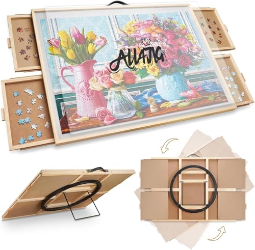 ALL4JIG Tilting & Rotating Puzzle Board