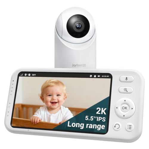 Jartoo 2K Baby Monitor with Camera