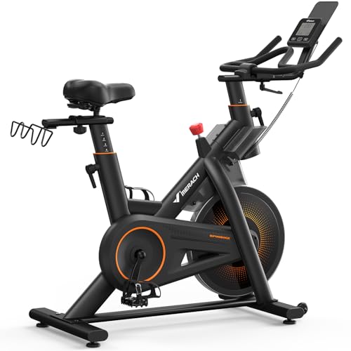 MERACH Magnetic Exercise Bike with App