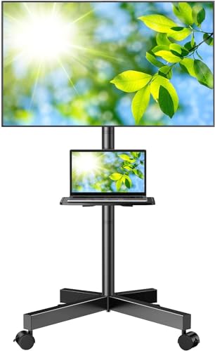 PERLESMITH Mobile TV Stand PSTVMC06