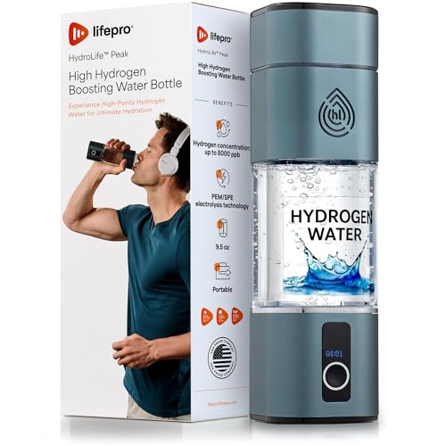 LifePro Hydrogen Water Generator Bottle
