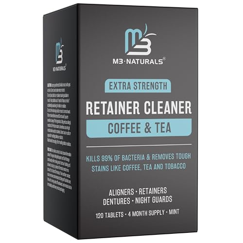 M3 Naturals Coffee and Tea Cleaner Tablets