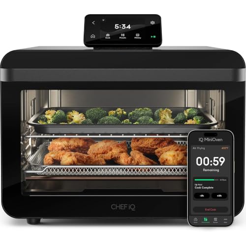 CHEF iQ MiniOven Smart Toaster Oven Combo