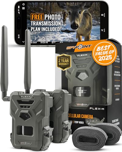 SPYPOINT Flex-M Twin Pack Trail Cameras