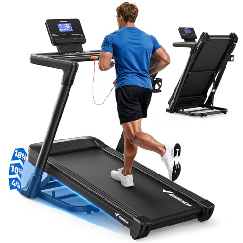 MERACH Auto Incline Foldable Treadmill