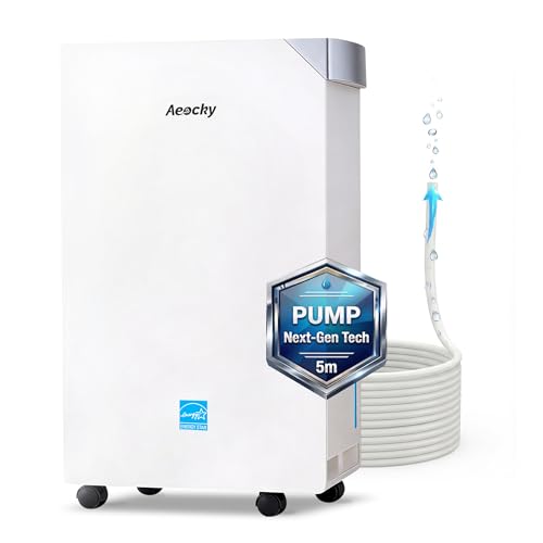 AEOCKY 4500 Sq.Ft Dehumidifier with Pump
