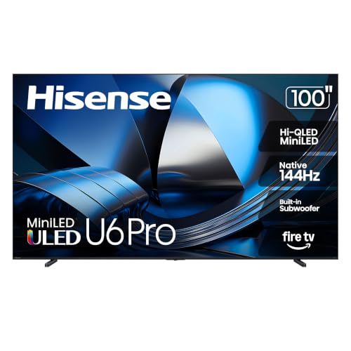 Hisense 100" U6 Pro Series 4K Smart TV
