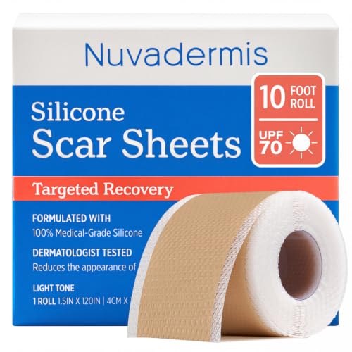 NUVADERMIS Silicone Scar Tape Roll