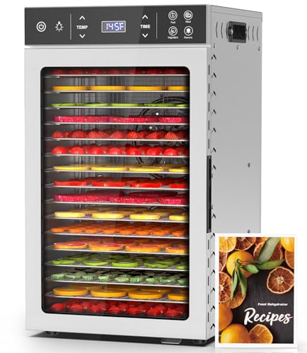 HOPERAN Stainless Steel Food Dehydrator 800W