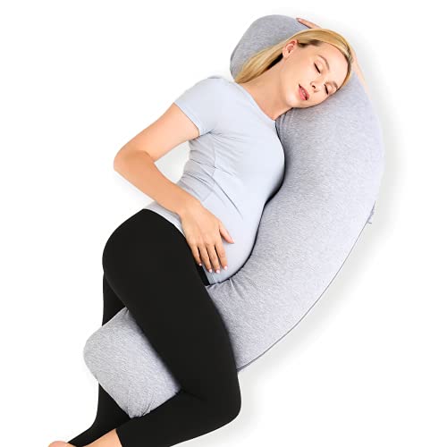 J Shaped Maternity Pillow