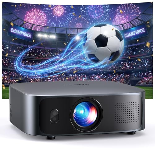 KOGATA 4K Smart Projector with WiFi and Bluetooth