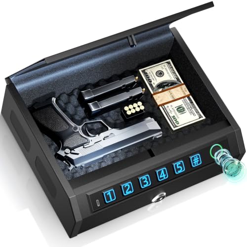 AIRMuch Biometric Handgun Safe