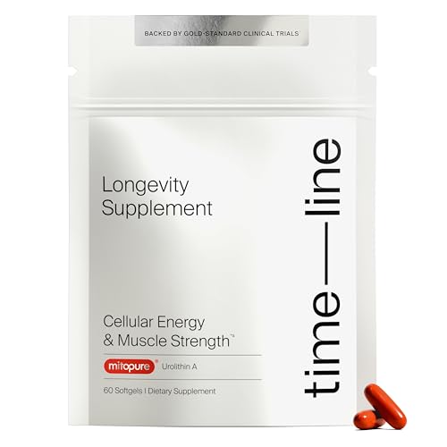 Timeline Mitopure Urolithin A Supplement Softgels