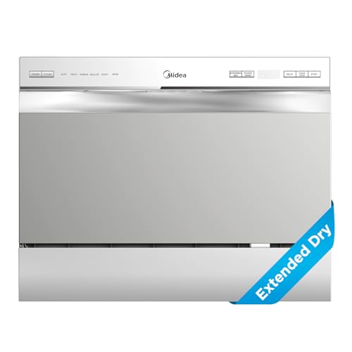 Midea MDC22P2ASS Portable Countertop Dishwasher