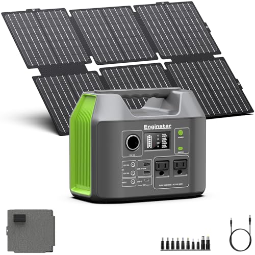 EnginStar Portable Solar Generator 300W