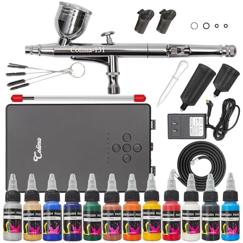 Colima Airbrush Kit with Compressor
