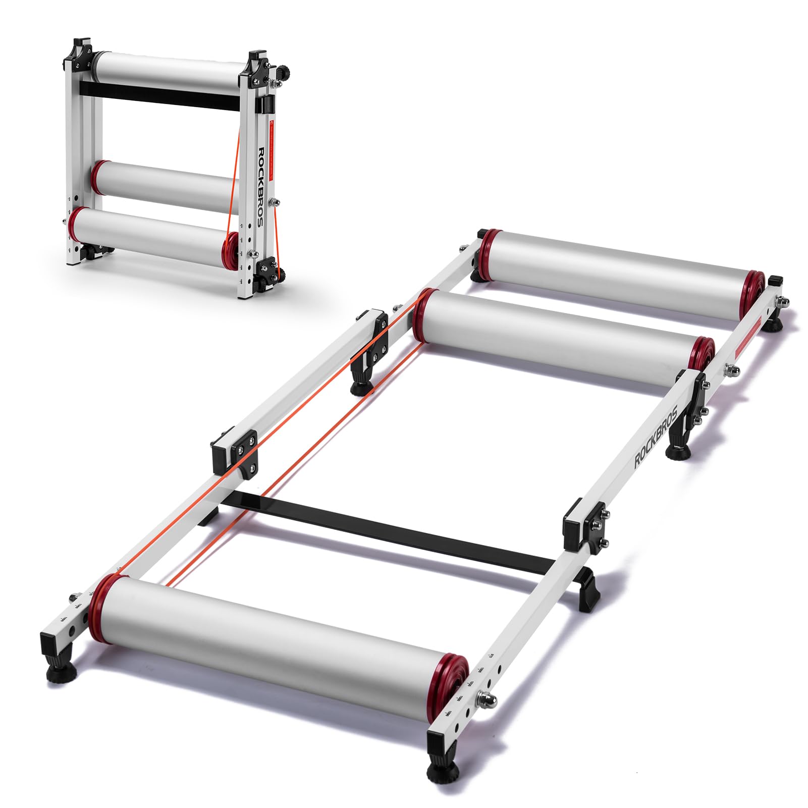 ROCKBROS Adjustable Bike Roller Trainer Stand
