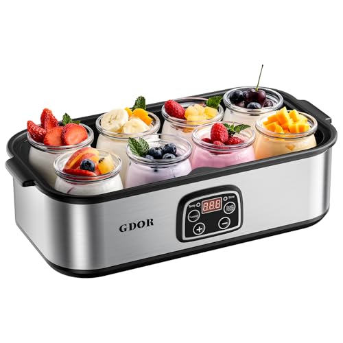 GDOR Yogurt Maker with Adjustable Timer