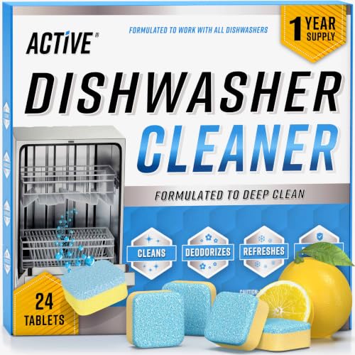Dishwasher Cleaner and Deodorizer Tablets