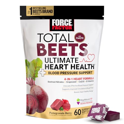 Force Factor Total Beets Blood Pressure Support Chews