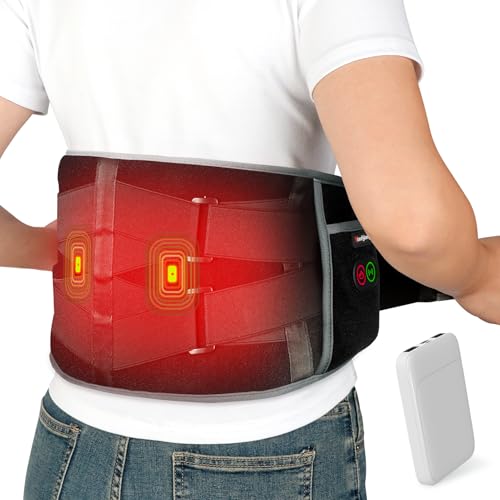 Comfytemp Cordless Heating Pad with Massager