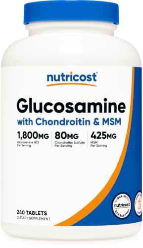 Nutricost Glucosamine Chondroitin MSM Tablets