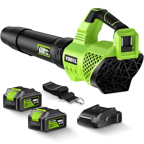 YOOVL Cordless Leaf Blower 650CFM