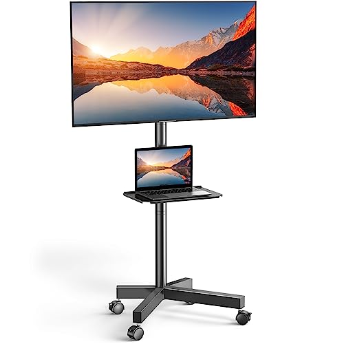 PERLESMITH Mobile TV Cart PSTVMC04